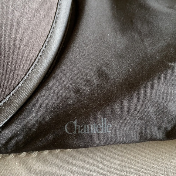 Chantelle tee shirt bra 32 DDD black - Picture 2 of 4